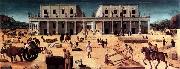 The Building of a Palace Piero di Cosimo